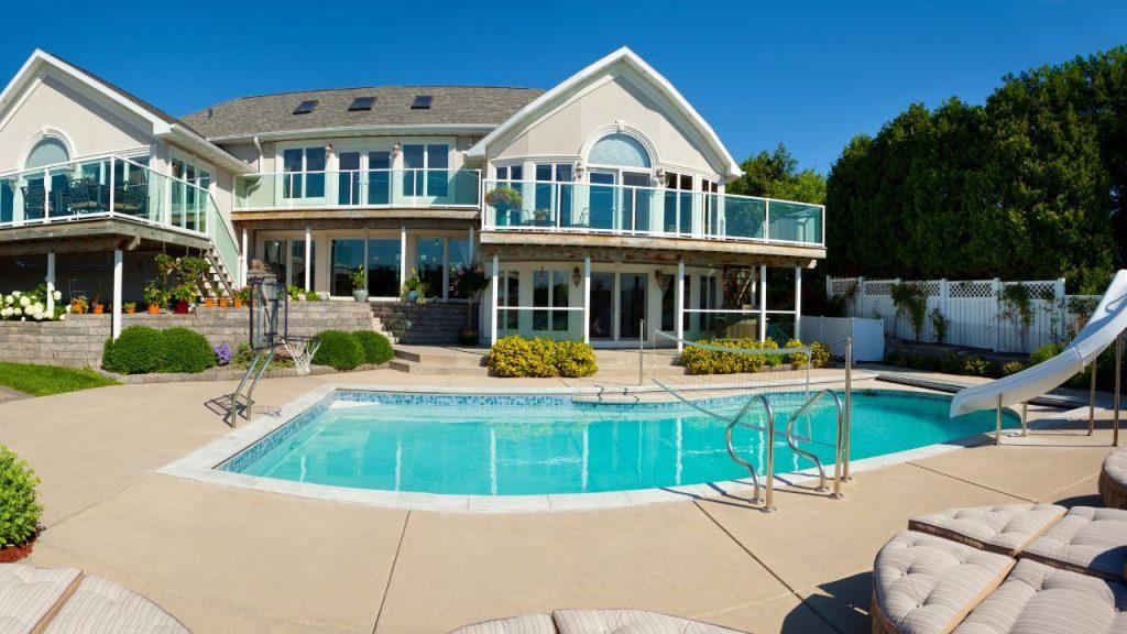 concrete pool deck in bakersfield